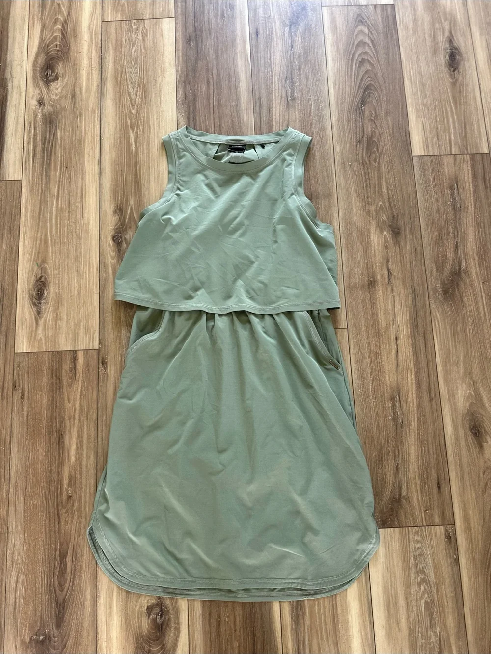 Prana women’s green railay Tank Dress size large